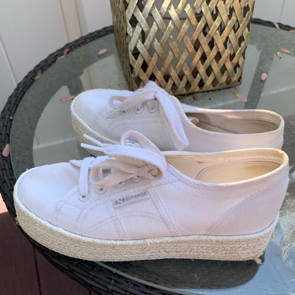 Superga Platform Espadrille Sneakers